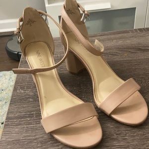 Nine West Sandy Strap Heels